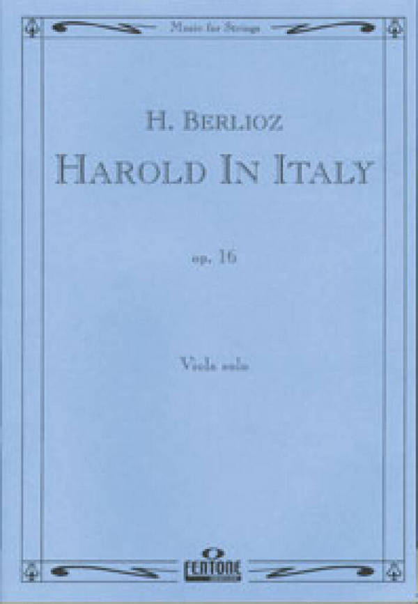 Harold in Italy op.16  for viola solo  
