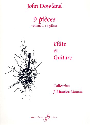 9 pièces vol.1 4 pièces  pour flûte et guitare  partition