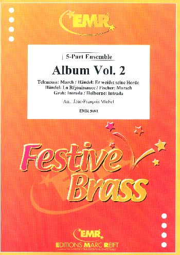 Album vol.2&nbsp;&nbsp;for 5-part brass ensemble&nbsp;&nbsp;score and parts