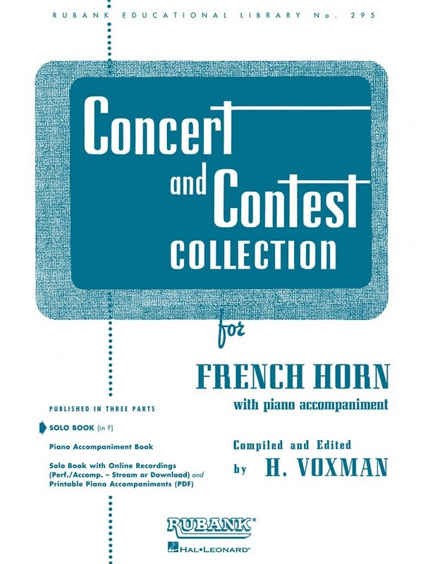 Concert and Contest Collection  for french horn  horn part