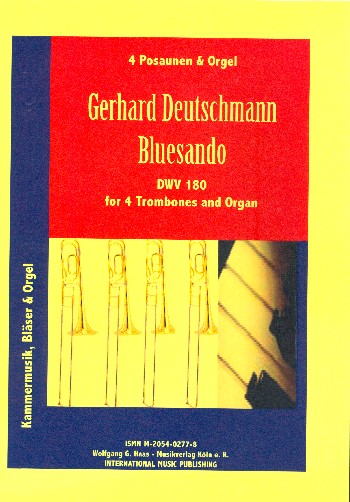 Bluesando DWV180  für 4 Posaunen und Orgel  Stimmen