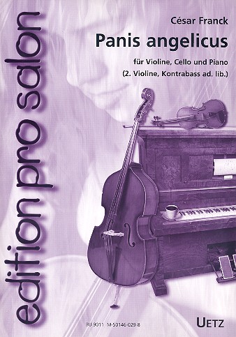Panis angelicus für Klaviertrio  (Violine 2, Kontrabass ad lib.)  