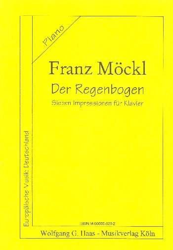 Der Regenbogen 7 Impressionen&nbsp;&nbsp;für Klavier&nbsp;&nbsp;