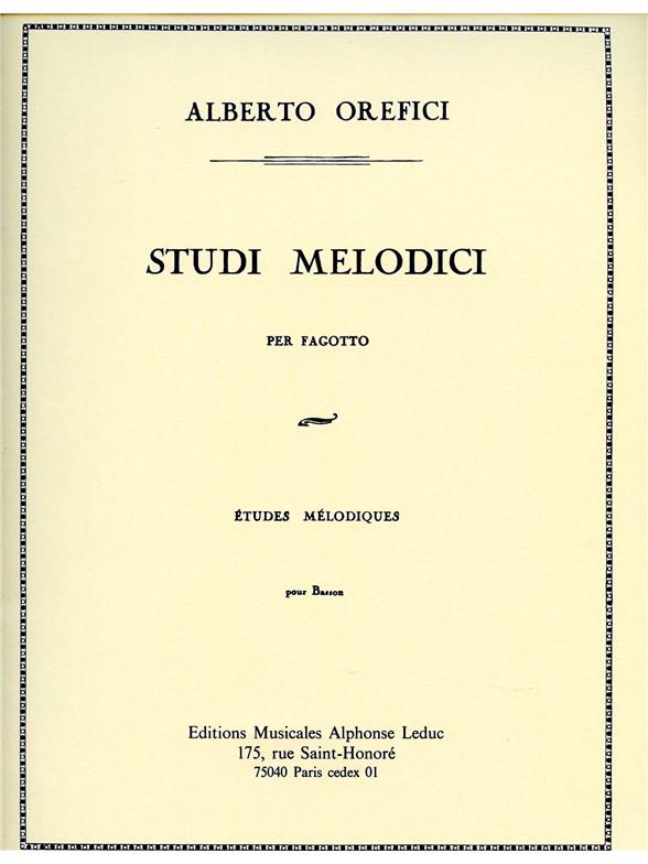 Studi melodici per fagotto&nbsp;&nbsp;&nbsp;&nbsp;