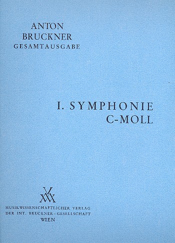Sinfonie c-Moll Nr.1 in der Linzer Fassung von 1866  für hohe Singstimme und Klavier  Dirigierpartitur