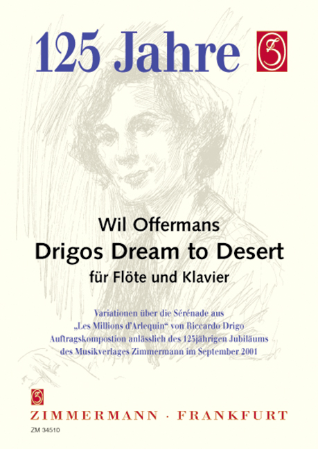 Drigos Dream to Desert&nbsp;&nbsp;für Flöte und Klavier&nbsp;&nbsp;