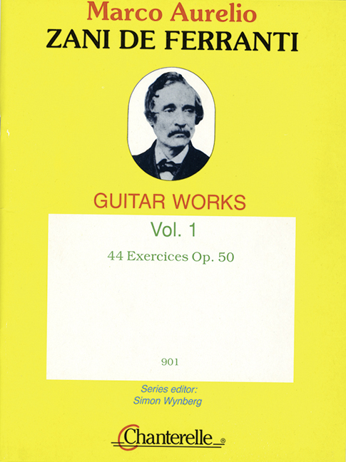 Guitar Works vol.1 - 44 exercices op.50&nbsp;&nbsp;for Guitar Solo&nbsp;&nbsp;