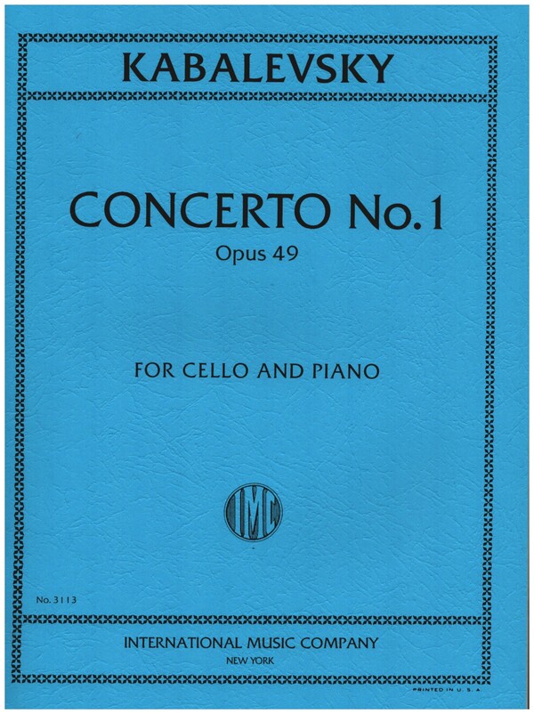 Concerto g minor no.1 op.49&nbsp;&nbsp;for violoncello and piano&nbsp;&nbsp;