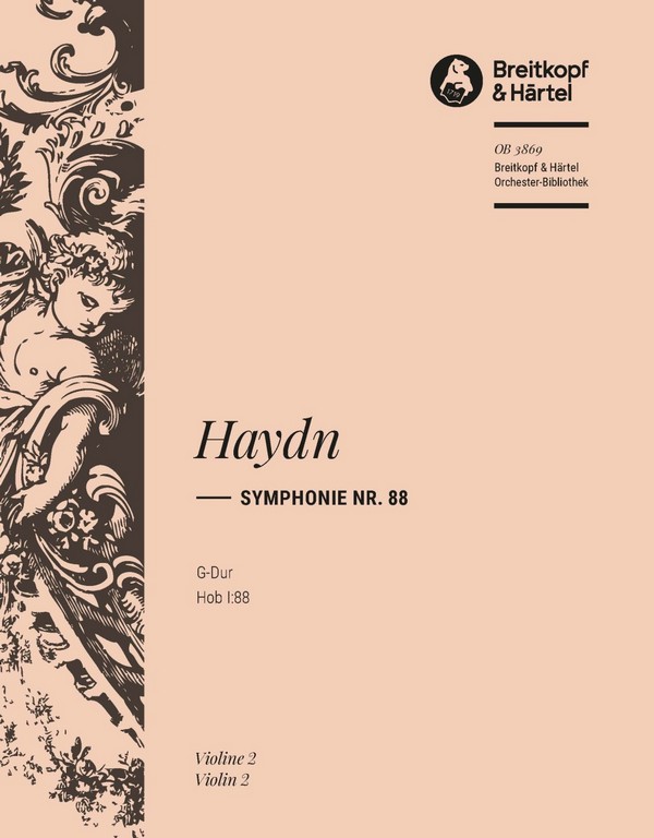 Sinfonie G-Dur Nr.88 Hob.I:88&nbsp;&nbsp;für Orchester&nbsp;&nbsp;Violine 2
