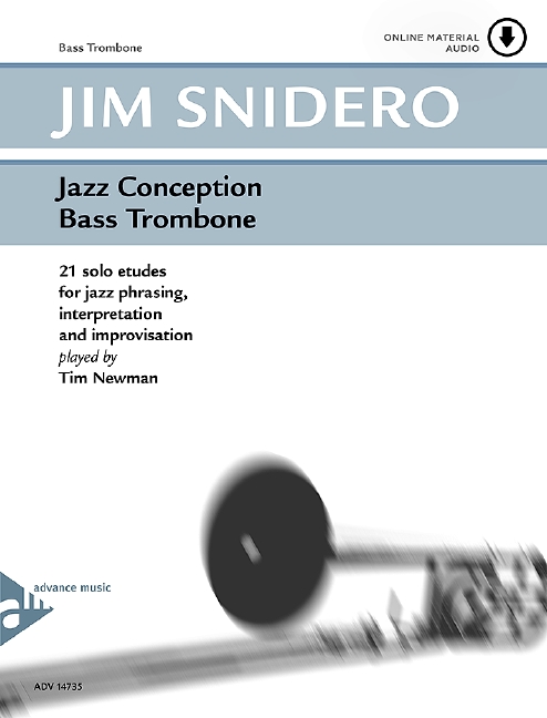 Jazz Conception for Bass Trombone (+CD) - 21 solo etudes for jazz phra&nbsp;&nbsp;&nbsp;&nbsp;