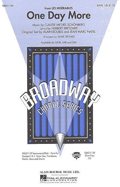 One day more  for mixed chorus and piano  score