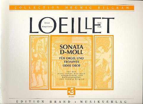 Sonate d-Moll   für Trompete (Oboe) und Orgel  