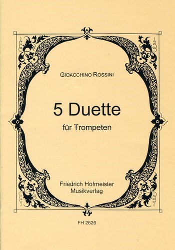 5 Duette  für 2 Trompeten  Spielpartitur