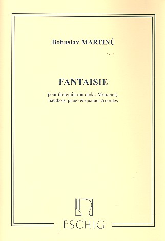 Fantasie pour theremin&nbsp;&nbsp;(ondes martenot), hautbois,&nbsp;&nbsp;piano et quatuor a cordes,  parties