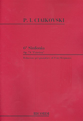 Sinfonie e-moll Nr.6 op.74&nbsp;&nbsp;für Klavier&nbsp;&nbsp;