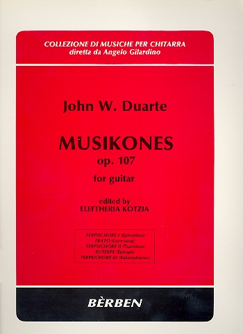 Musikones op.107&nbsp;&nbsp;for guitar&nbsp;&nbsp;