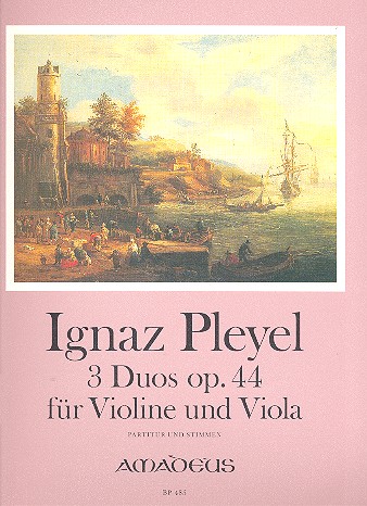 3 Duos op.44 für  Violine und Viola  