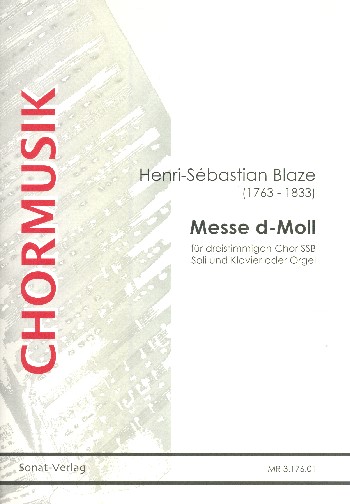 Messe d-Moll&nbsp;&nbsp;für Soli, gem Chor (SSB) und Klavier (Orgel)&nbsp;&nbsp;Partitur
