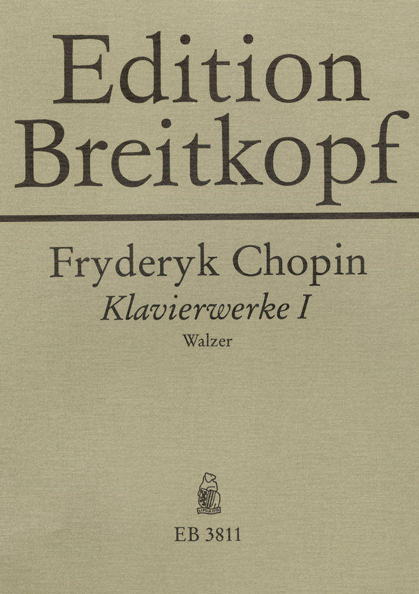 Klavierwerke Band 1 Walzer    