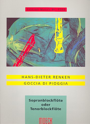 Goccia di Pioggia   für Sopran- oder Tenorblockflöte solo  