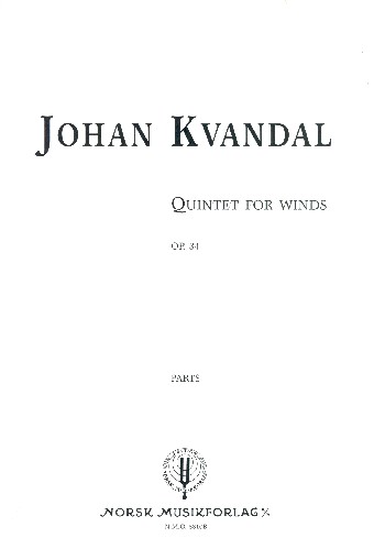 Quintett op.34  für Flöte, Oboe, Klarinette, Horn und Fagott  Stimmen