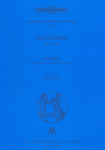 Ave Maria  für Sopran, Klarinette und Orgel  