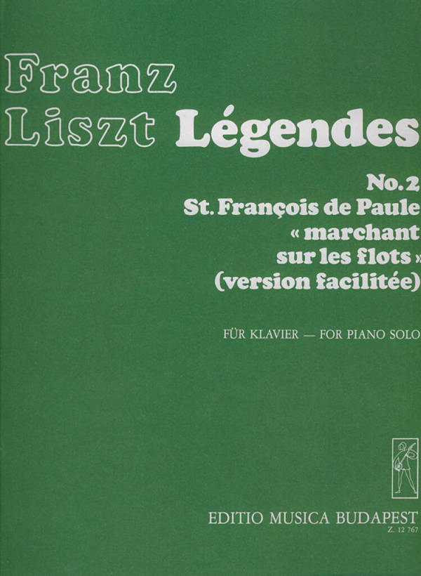LEGENDES NR.2 FUER KLAVIER&nbsp;&nbsp;ERLEICHTERTE VERSION&nbsp;&nbsp;SULYOK, IMRE, ED.