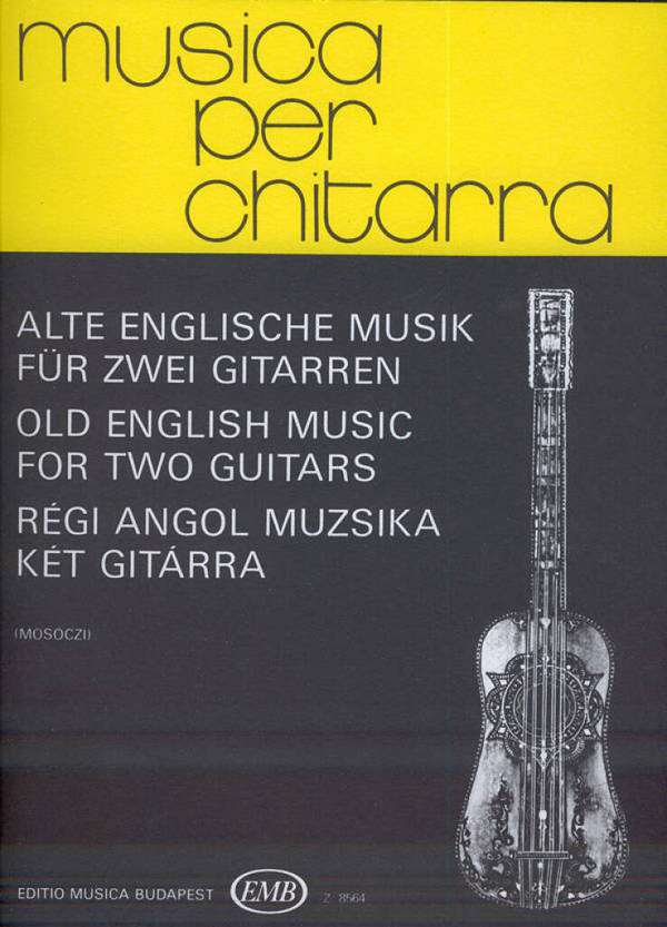 Alte englische Musik für 2 Gitarren&nbsp;&nbsp;&nbsp;&nbsp;