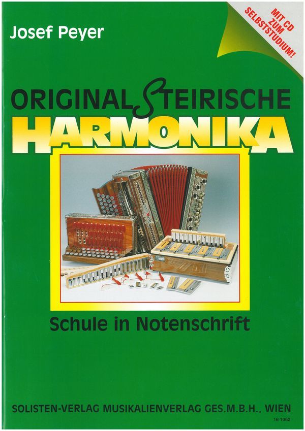Original Steirische&nbsp;&nbsp;Harmonika (+CD) Schule&nbsp;&nbsp;in Notenschrift