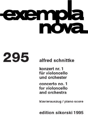 Konzert Nr.1 für Violoncello und  Orchester für Violoncello und Klavier  
