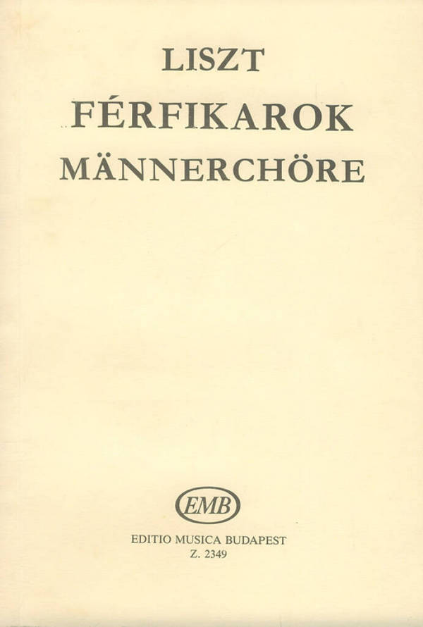 Männerchöre (dt/un)&nbsp;&nbsp;&nbsp;&nbsp;