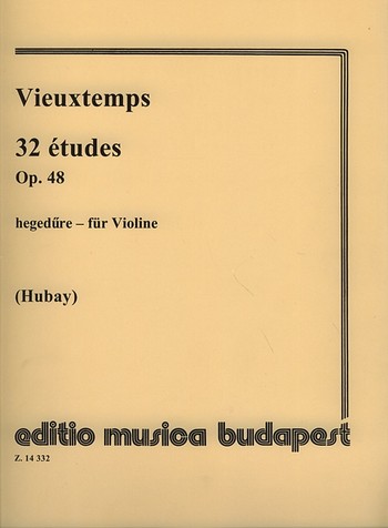 32 Etüden op.48  für Violine  