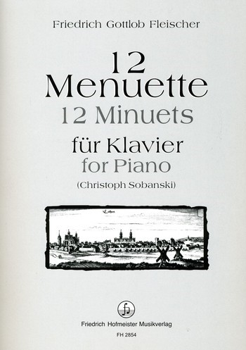 12 Menuette  für klavier  