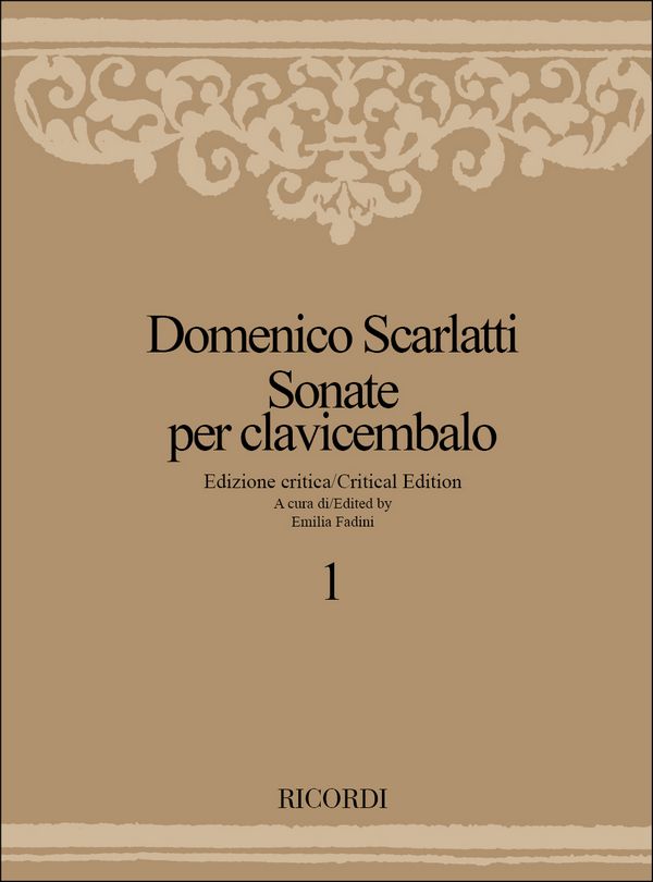 Sonate per clavicembalo vol.1&nbsp;&nbsp;&nbsp;&nbsp;