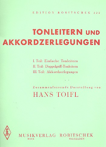 Tonleitern und Akkordzerlegungen    