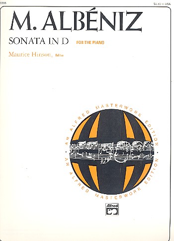 Sonata d major  for piano  