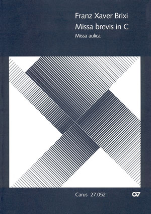 Missa brevis C-Dur für  Soli (SATB), Chor und Orchester  Partitur