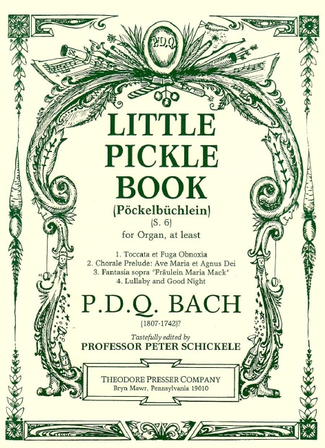Little Pickle Book  for organ and percussion  