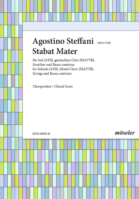 Stabat mater  für Soli, Chor, Streicher und Bc  Chorpartitur