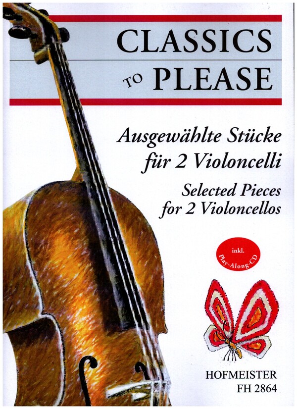 Classics to please (+CD)&nbsp;&nbsp;für 2 Violoncelli&nbsp;&nbsp;Spielpartitur