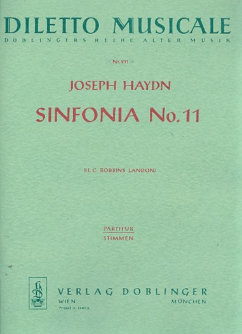 Sinfonie Es-Dur Nr.11 Hob.I:11&nbsp;&nbsp;für Orchester&nbsp;&nbsp;Partitur