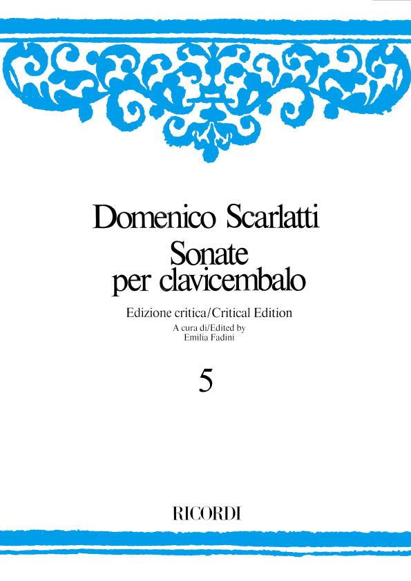 Sonate per clavicembalo vol.5&nbsp;&nbsp;(214-273)&nbsp;&nbsp;