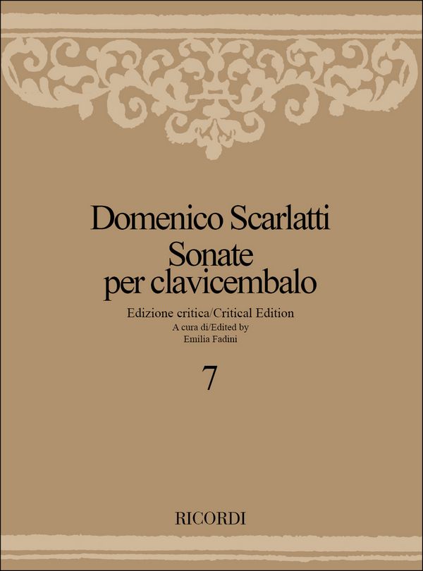 Sonate per clavicembalo vol.7&nbsp;&nbsp;&nbsp;&nbsp;
