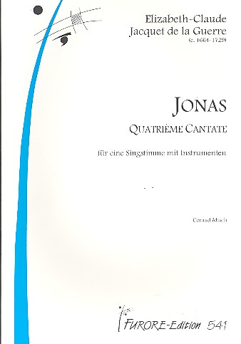Jonas Kantate Nr.4  für Singstimme, Violine und Bc  