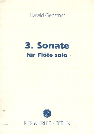 Sonate Nr.3  für Flöte  