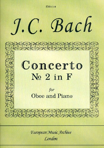 Concerto F major no.2  for oboe and orchestra  oboe and piano