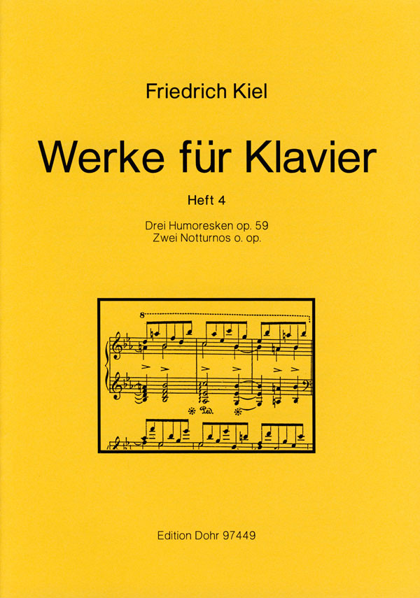 Werke für Klavier Band 4&nbsp;&nbsp;3 Humoresken op.59 - 2 Notturnos o.op.&nbsp;&nbsp;