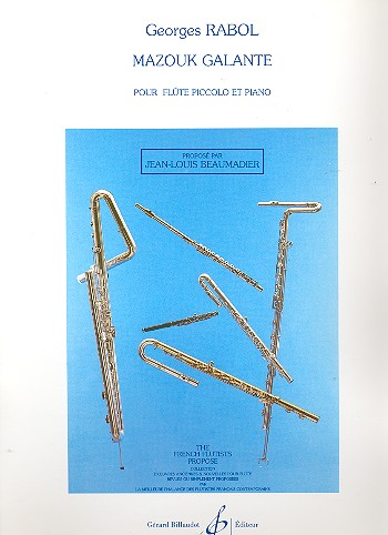 Mazouk galante pour&nbsp;&nbsp;flûte piccolo et piano&nbsp;&nbsp;