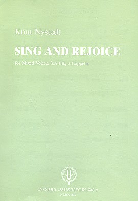 Sing and rejoice  for mixed chorus a cappella  score