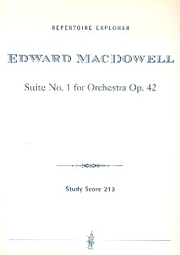 Suite Nr.1 op.42 für Orchester  Studienpartitur  